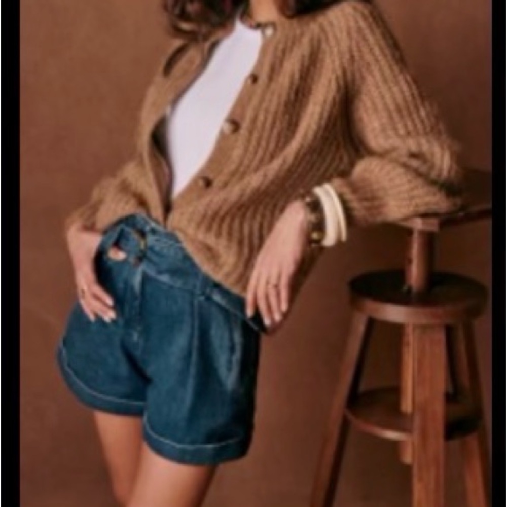 Sezane Rome Shorts Denim - Size 44